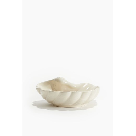H & M - Salaterka w kształcie muszli - Biały H & M One Size H&M