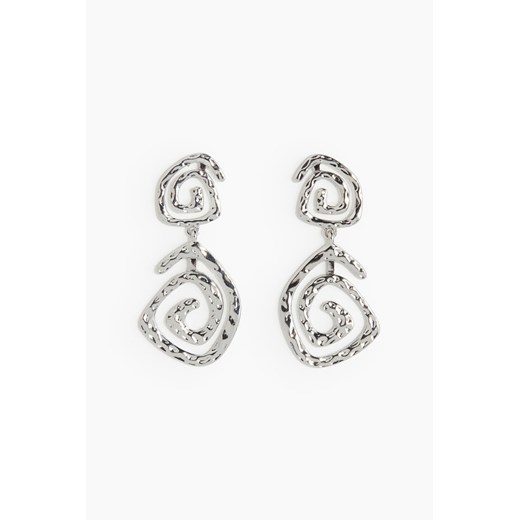 H & M - Spiralne kolczyki wiszące - Srebrny ze sklepu H&M w kategorii Kolczyki - zdjęcie 171524087