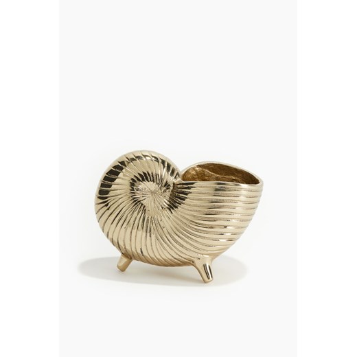 H & M - Doniczka w kształcie muszli - Złoty ze sklepu H&M w kategorii Doniczki i osłonki - zdjęcie 171524095