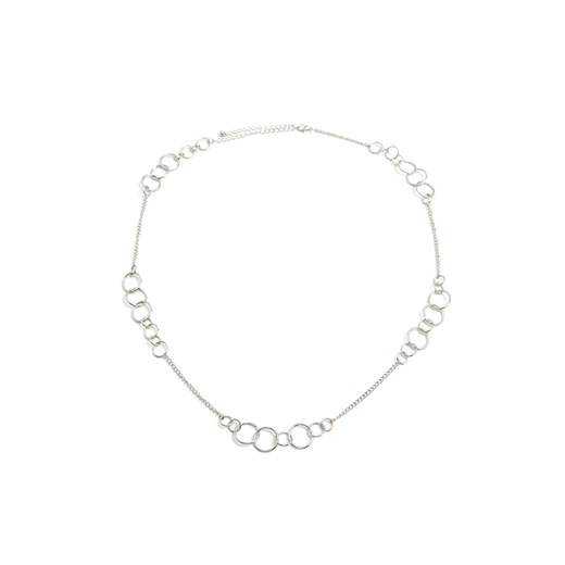Cropp - Pasek w kształcie łańcucha z ozdobnymi detalami - srebrny ze sklepu Cropp w kategorii Paski damskie - zdjęcie 171524699