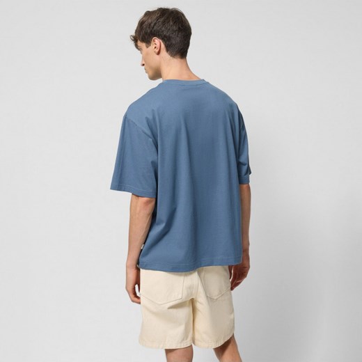 T-shirt męski Outhorn z nadrukami z krótkimi rękawami 