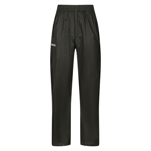 Regatta Spodnie przeciwdeszczowe &quot;Pack It&quot; w kolorze ciemnozielonym ze sklepu Limango Polska w kategorii Spodnie męskie - zdjęcie 171526455