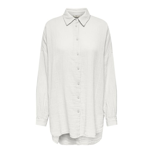 ONLY Bluzka &quot;Thyra&quot; w kolorze białym ze sklepu Limango Polska w kategorii Koszule damskie - zdjęcie 171526498