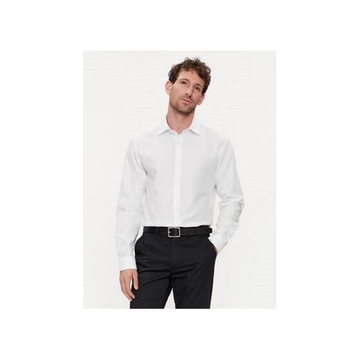 Jack&Jones Koszula Harvey 12248522 Biały Slim Fit ze sklepu MODIVO w kategorii Koszule męskie - zdjęcie 171529387