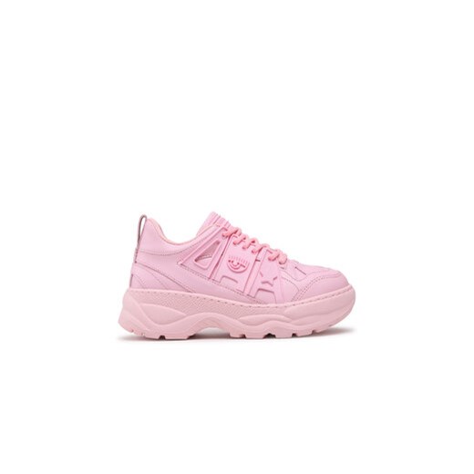 Chiara Ferragni Sneakersy CF3100-012 Różowy ze sklepu MODIVO w kategorii Buty sportowe damskie - zdjęcie 171529528