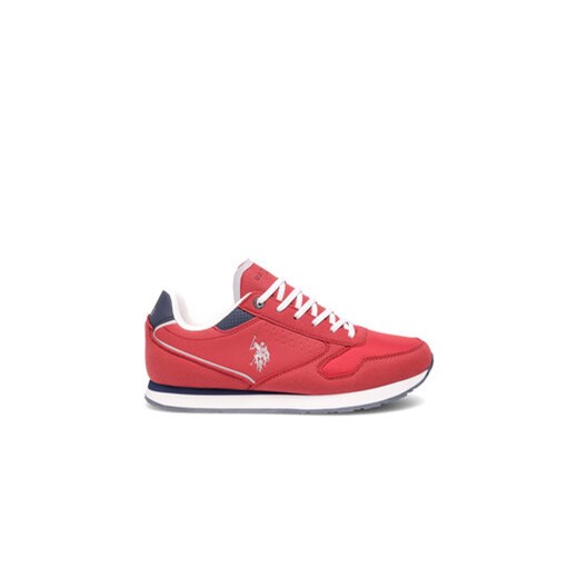 U.S. Polo Assn. Sneakersy NOBIK001C Czerwony ze sklepu MODIVO w kategorii Buty sportowe dziecięce - zdjęcie 171529908