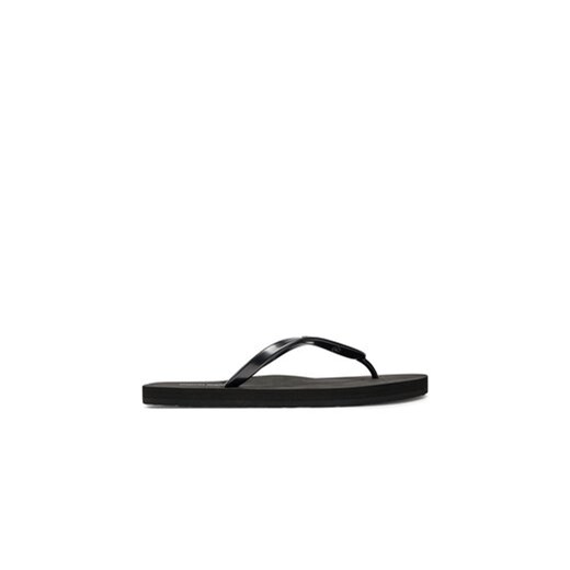 Calvin Klein Japonki Flip Flop Deboss Logo Met HW0HW02043 Czarny ze sklepu MODIVO w kategorii Klapki damskie - zdjęcie 171530147