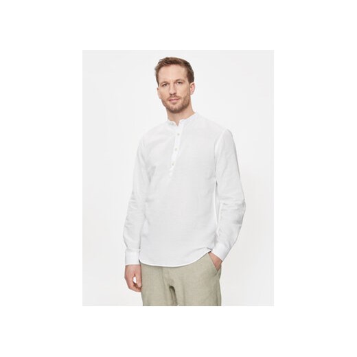 Jack&Jones Koszula Summer 12248410 Biały Comfort Fit ze sklepu MODIVO w kategorii Koszule męskie - zdjęcie 171530415