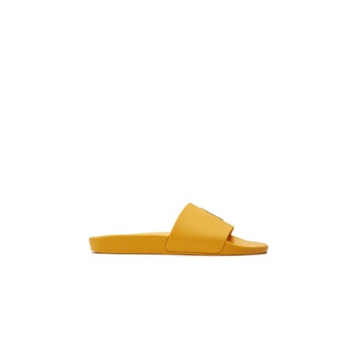 Polo Ralph Lauren Klapki 809931326004 Żółty ze sklepu MODIVO w kategorii Klapki męskie - zdjęcie 171530756