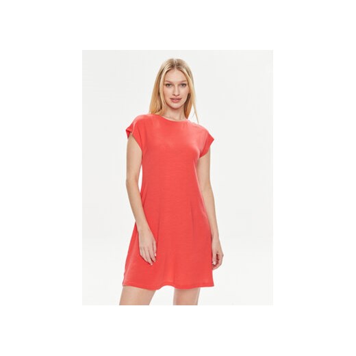 Vero Moda Sukienka codzienna Ava 10304703 Czerwony Loose Fit ze sklepu MODIVO w kategorii Sukienki - zdjęcie 171531018