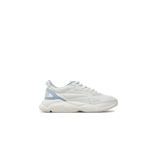 Hugo Sneakersy Leon Runn Cvpuw 50512717 Biały ze sklepu MODIVO w kategorii Buty sportowe damskie - zdjęcie 171531135