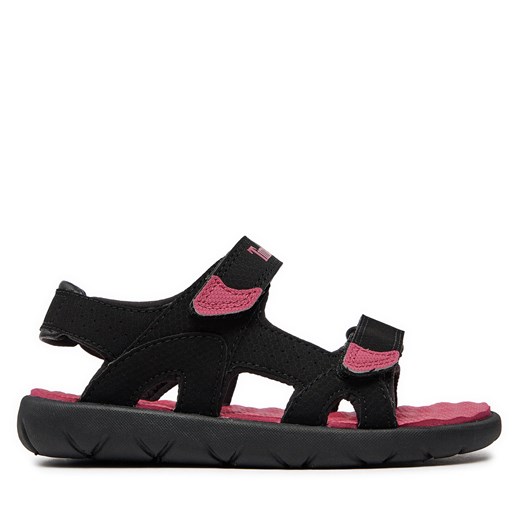 Sandały Timberland Perkins Row 2 Strap Sandal TB0A43EAEDJ1 Black W Bright Pink ze sklepu eobuwie.pl w kategorii Sandały dziecięce - zdjęcie 171531458