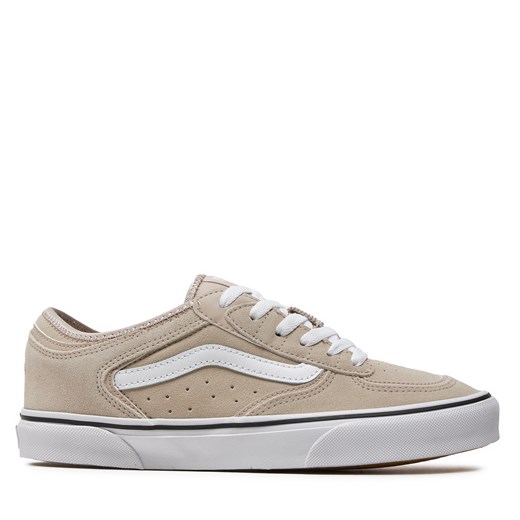 Tenisówki Vans Rowley Classic VN0009QJBAT1 Moss Gray/True White ze sklepu eobuwie.pl w kategorii Trampki damskie - zdjęcie 171531597