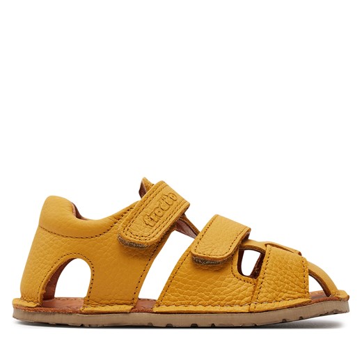 Sandały Froddo Barefoot Flexy Avi G3150263-5 S Yellow ze sklepu eobuwie.pl w kategorii Sandały dziecięce - zdjęcie 171532166