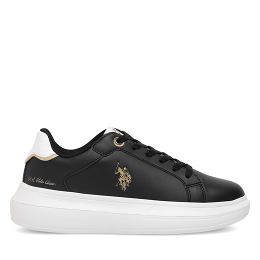 Sneakersy U.S. Polo Assn. CHELIS001A Czarny ze sklepu eobuwie.pl w kategorii Buty sportowe damskie - zdjęcie 171532857