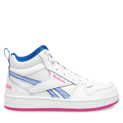 Sneakersy Reebok ROYAL PRIME MID 2.0 100033500 Biały ze sklepu eobuwie.pl w kategorii Buty sportowe dziecięce - zdjęcie 171533546