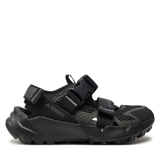 Sandały adidas Terrex Hydroterra Sandals IF7596 Cblack/Cblack/Grefou ze sklepu eobuwie.pl w kategorii Sandały damskie - zdjęcie 171533589