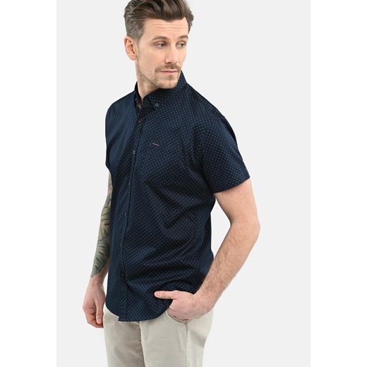 Koszula krótki rękaw, Slim Fit, C-HOBART ze sklepu Volcano.pl w kategorii Koszule męskie - zdjęcie 171534576