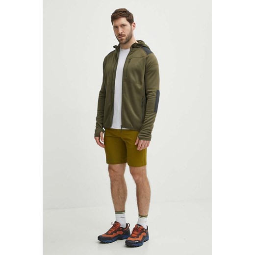 Viking bluza sportowa Yosemite męska kolor zielony z kapturem wzorzysta Viking L ANSWEAR.com
