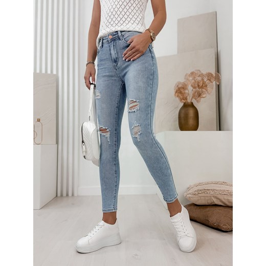spodnie dare jeansowe m/38 ze sklepu UBRA w kategorii Jeansy damskie - zdjęcie 171536308