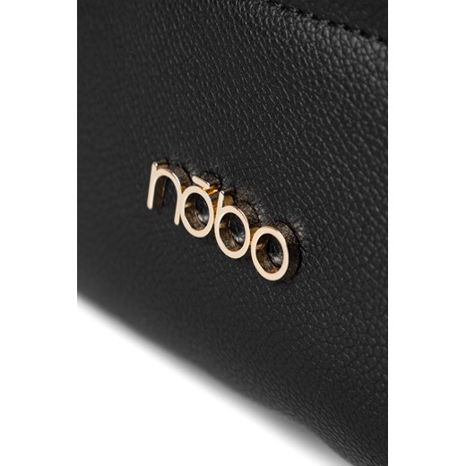 Czarna listonoszka NOBO z błyszczącym paskiem Nobo One size okazyjna cena NOBOBAGS.COM