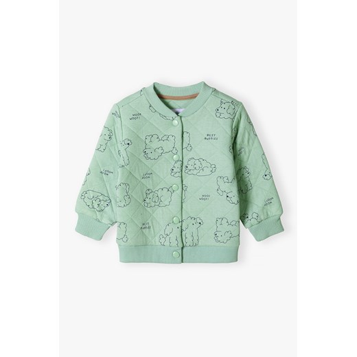Pikowana bluza niemowlęca w pieski - 5.10.15. ze sklepu 5.10.15 w kategorii Bluzy i swetry - zdjęcie 171536865