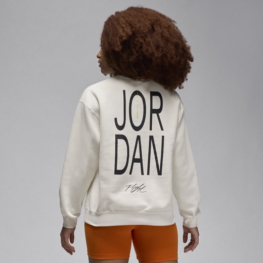 Damska dzianinowa bluza dresowa z półokrągłym dekoltem Jordan Artist Series by Jordan S (EU 36-38) Nike poland