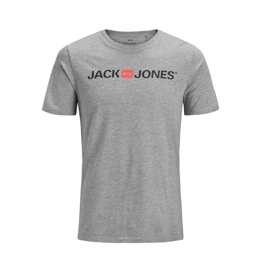Jack &amp; Jones Koszulka &quot;JJECORP&quot; w kolorze szarym ze sklepu Limango Polska w kategorii T-shirty męskie - zdjęcie 171538858