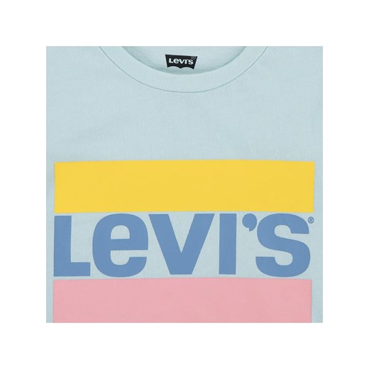 Levi&apos;s Kids Koszulka w kolorze turkusowym 140 wyprzedaż Limango Polska