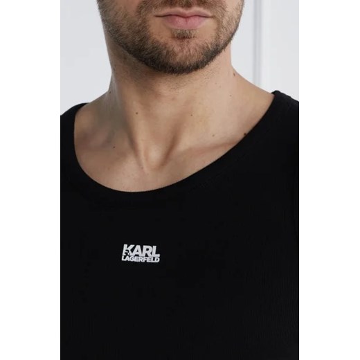 Karl Lagerfeld Tank top CREWNECK | Slim Fit Karl Lagerfeld M promocja Gomez Fashion Store