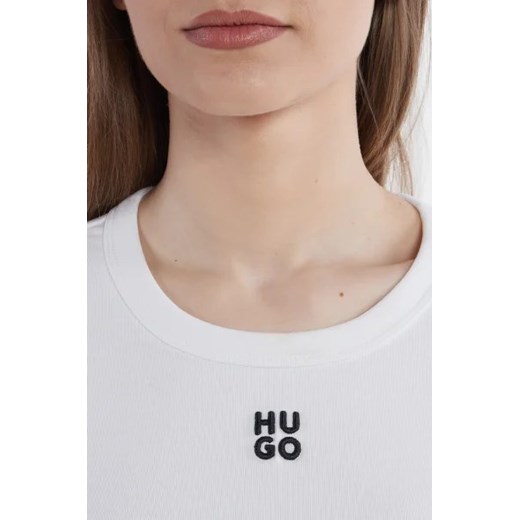 HUGO T-shirt Delanor | Slim Fit M Gomez Fashion Store okazja