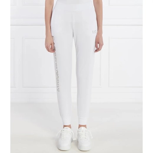 EA7 Spodnie dresowe | Regular Fit ze sklepu Gomez Fashion Store w kategorii Spodnie damskie - zdjęcie 171539545