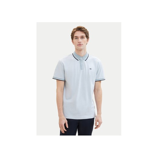 Tom Tailor Polo 1040822 Niebieski Regular Fit ze sklepu MODIVO w kategorii T-shirty męskie - zdjęcie 171540279