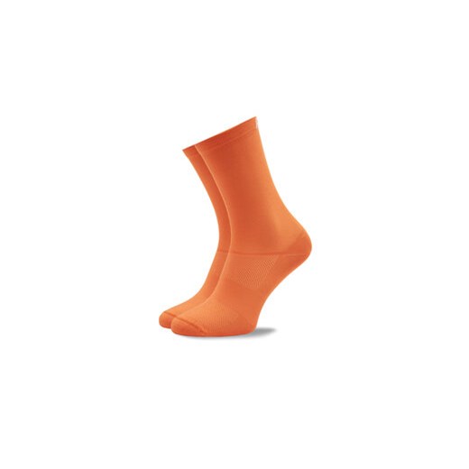 POC Skarpety wysokie unisex Fluo Sock Mid 65142 9050 Pomarańczowy ze sklepu MODIVO w kategorii Skarpetki męskie - zdjęcie 171540316