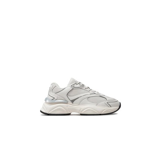 KARL LAGERFELD Sneakersy KL56524 Biały ze sklepu MODIVO w kategorii Buty sportowe męskie - zdjęcie 171540655