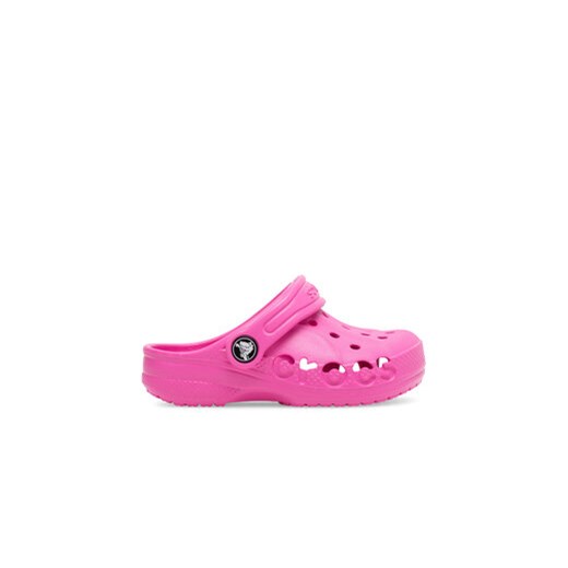 Crocs Klapki BAYA CLOG T 207012-6QQ_ Różowy ze sklepu MODIVO w kategorii Klapki dziecięce - zdjęcie 171540739