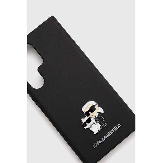 Karl Lagerfeld etui na telefon Galaxy S23 Ultra kolor czarny Karl Lagerfeld ONE ANSWEAR.com