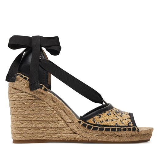 Espadryle Guess Diandra FLGDIR ELE04 NABLK ze sklepu eobuwie.pl w kategorii Sandały damskie - zdjęcie 171541725