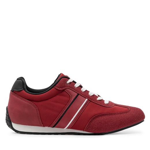 Sneakersy Lanetti MP07-01378-03 Czerwony ze sklepu eobuwie.pl w kategorii Buty sportowe męskie - zdjęcie 171541935
