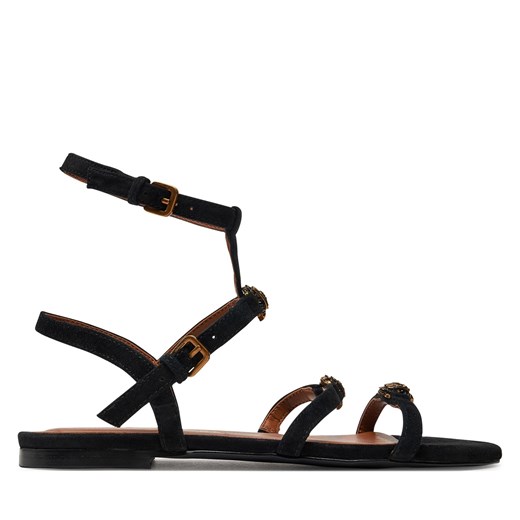 Sandały Kurt Geiger Hampton Flat Gladiator 2029600209 Black Kurt Geiger 41 eobuwie.pl