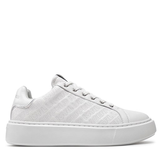 Sneakersy KARL LAGERFELD KL62214 Biały ze sklepu eobuwie.pl w kategorii Trampki damskie - zdjęcie 171542248