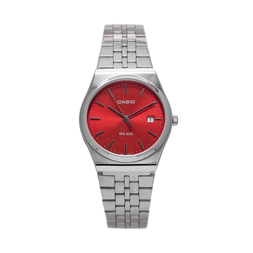 Zegarek Casio MTP-B145D-4A2VEF Srebrny ze sklepu eobuwie.pl w kategorii Zegarki - zdjęcie 171542299