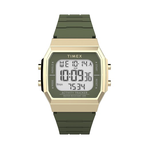 Zegarek Timex TW5M60800 Gold/Green ze sklepu eobuwie.pl w kategorii Zegarki - zdjęcie 171542488