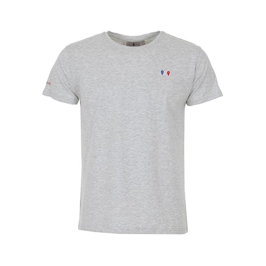 Peak Mountain Koszulka &quot;Cergio&quot; w kolorze szarym ze sklepu Limango Polska w kategorii T-shirty męskie - zdjęcie 171542528