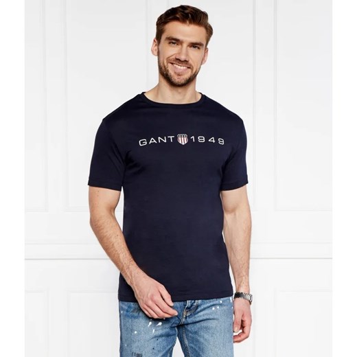 Gant T-shirt PRINTED GRAPHIC | Regular Fit ze sklepu Gomez Fashion Store w kategorii T-shirty męskie - zdjęcie 171542555
