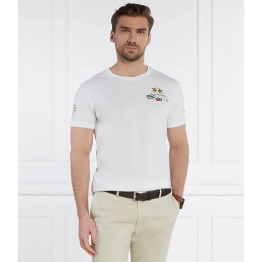 La Martina T-shirt | Regular Fit ze sklepu Gomez Fashion Store w kategorii T-shirty męskie - zdjęcie 171542588