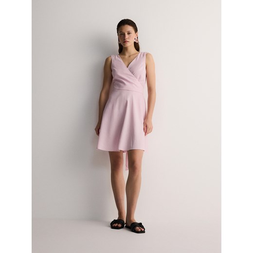 Reserved - Sukienka mini - różowy Reserved XS Reserved