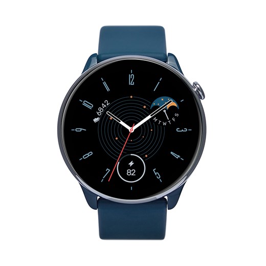 Smartwatch Amazfit Gtr Mini W2174EU3N Ocean Blue ze sklepu eobuwie.pl w kategorii Zegarki - zdjęcie 171545268