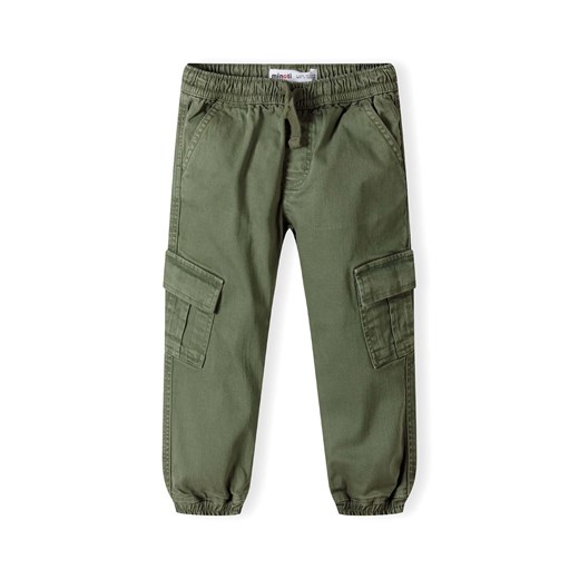 Spodnie khaki typu bojówki dla chłopca ze sklepu 5.10.15 w kategorii Spodnie chłopięce - zdjęcie 171546035
