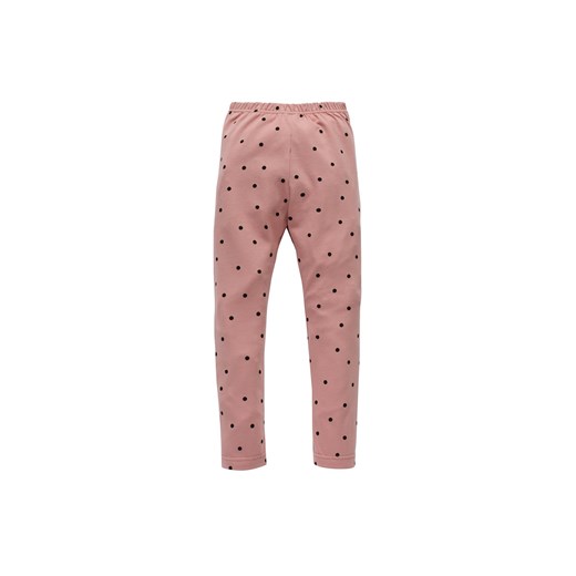 Leginsy dziewczęce różowe w groszki TRES BIEN - Pinokio ze sklepu 5.10.15 w kategorii Spodnie dziewczęce - zdjęcie 171546205